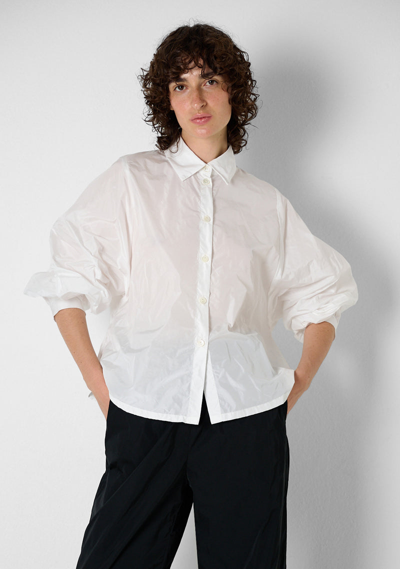 Modern Blouse, Taffetas, white