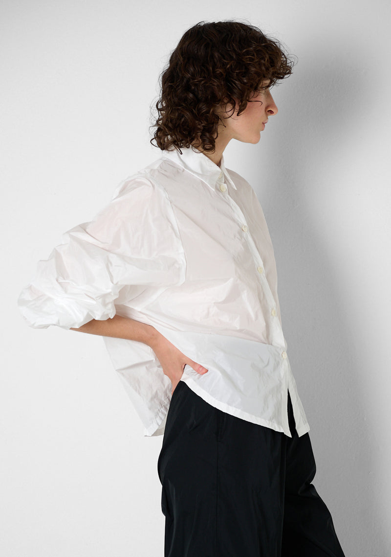 Modern Blouse, Taffetas, white