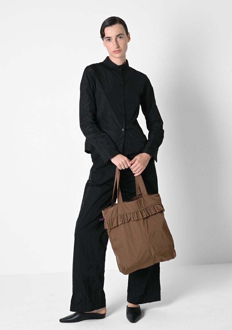 Bag, heavy Taffetas, camel