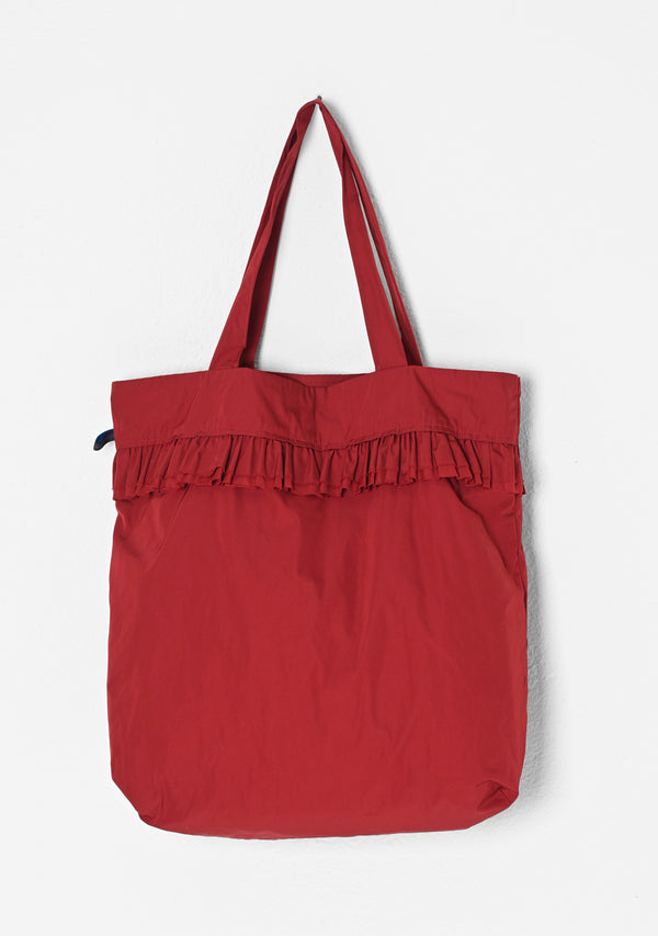Bag, heavy Taffetas, hot red