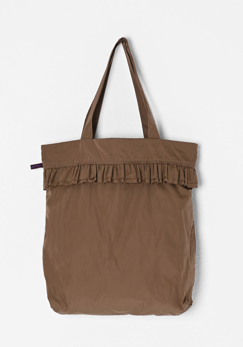 Bag, heavy Taffetas, camel